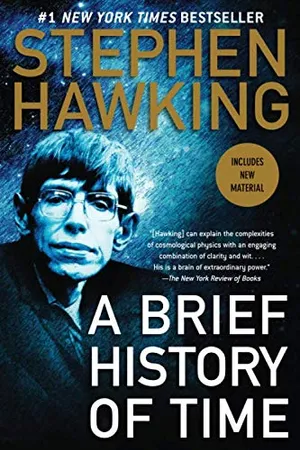 Cover of A Brief History of Time by Stephen Hawking