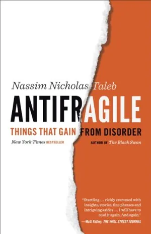 Cover of Antifragile by Nassim Nicholas Taleb