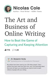 Cover of The Art and Business of Online Writing
