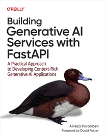 Cover of Building Generative AI Services with FastAPI