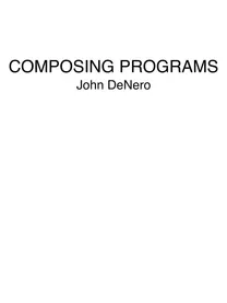 Cover of Composing Programs