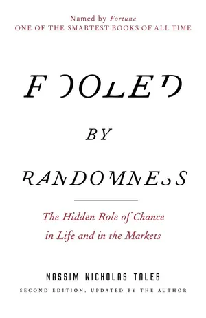 Cover of Fooled by Randomness by Nassim Nicholas Taleb