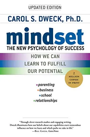 Cover of Mindset: The New Psychology of Success by Carol S. Dweck
