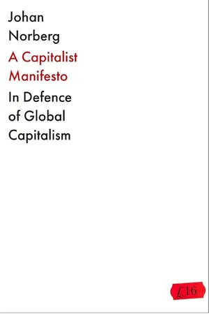 Cover of The Capitalist Manifesto by Johan Norberg