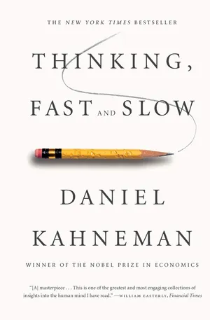Cover of Thinking, Fast and Slow by Daniel Kahneman