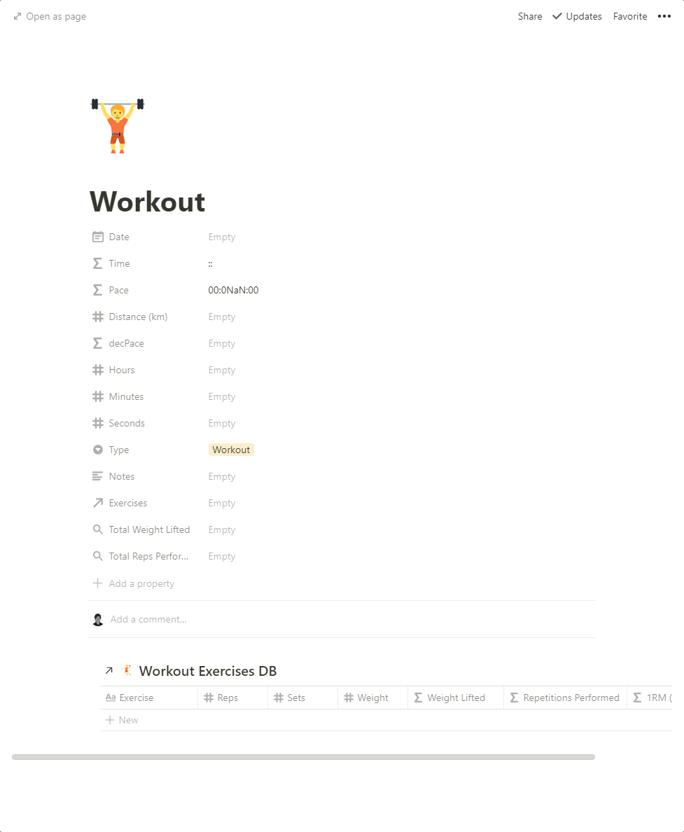 How To Track Workouts In Notion Christian Bager Bach Houmann